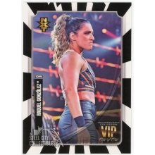 Raquel Gonzalez 2020 Topps Transcendent WWE VIP Party Black White Card #31 1/1