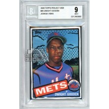 Dwight Gooden 2020 Topps Project 2020 Joshua Vides Card #26 BGS 9