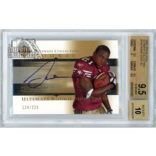 Frank Gore 2005 Upper Deck Ultimate Rookie Autograph Card #216 124/225 BGS 9.5