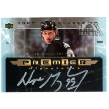 Wayne Gretzky 2003-04 Upper Deck Premier Autograph Card #PS-WG