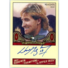 Wayne Gretzky 2011 Upper Deck Goodwin Champions Autograph Card #A-WG