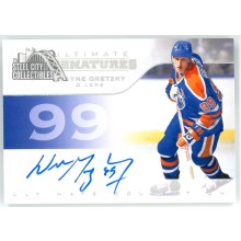 Wayne Gretzky 2019-20 Upper Deck Ultimate Collection Autograph Card #US-WG