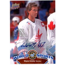 Wayne Gretzky 2010 Upper Deck World Of Sports Autograph Card #305