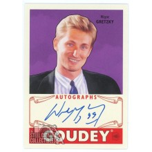Wayne Gretzky 2016 Upper Deck Goodwin Champions Goudey Autograph Card #GA-WG