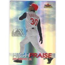 Ken Griffey Jr. 2000 Fleer Mystique High Praise Card #2 Of 10 HP (Soft Corner)