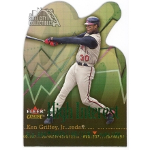 Ken Griffey Jr. 2001 Fleer Genuine High Interest Die-Cut Card #13 Of 15 HI