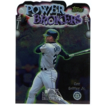 Ken Griffey Jr. 1998 Topps Power Brokers Die-Cut Card #PB3