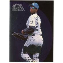 Ken Griffey Jr. 1996 Skybox Metal Universe Titanium Card #3 Of 10