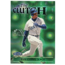 Ken Griffey Jr. 1998 Fleer Tradition In The Clutch Card #7 Of 15 IC