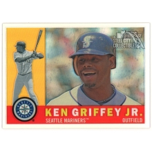 Ken Griffey Jr. 2009 Topps Heritage Chrome Card #CHR160 536/560