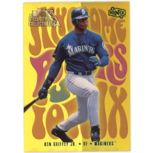 Ken Griffey Jr. 2000 Upper Deck Ionix Awesome Powers Card #AP1