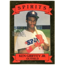 Ken Griffey Jr. 1988 Minor League Spirits Gold Rookie Card # 1320 Of 5000