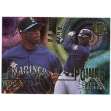 Ken Griffey Jr. 1996 Fleer Ultra Power Plus Gold Medallion Card #3 Of 12