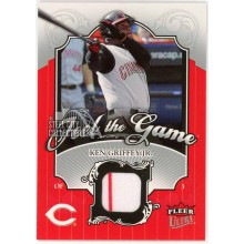 Ken Griffey Jr 2006 Fleer Ultra Feel The Game Game-Used Jersey Card #FG-KG