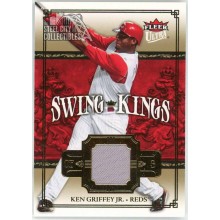 Ken Griffey Jr 2007 Fleer Ultra Swing Kings Game-Used Jersey Card #SK-KG