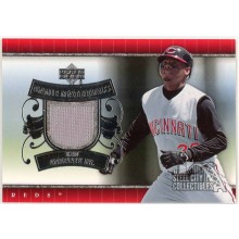 Ken Griffey Jr 2007 Upper Deck Series 1 Game Materials Game-Used Jersey Card #UD-KG