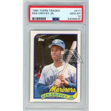 Ken Griffey Jr 1989 Topps Traded Rookie Card #41T PSA 10 | Steel