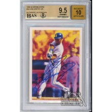 Ken Griffey Jr 1989 Scoremasters Autograph Rookie Card #30 BGS 9.5 BAS 10