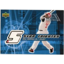 Ken Griffey Jr 2002 Upper Deck Star Tributes Game-Used Jersey Card #ST-KG
