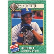 Ken Griffey Jr. 1990 Sports Illustrated For Kids Card #158