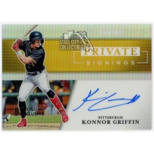 Konnor Griffin 2026 Panini National VIP Exclusive Private Signings RC Auto Card