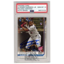 Vladimir Guerrero Jr 2019 Topps Update Autograph "27" Rookie Card #US272 - PSA/DNA 10