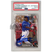 Vladimir Guerrero Jr 2016 Bowman 1st Autograph Rookie Card #BP55 PSA/DNA