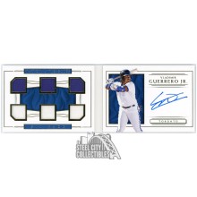 Vladimir Guerrero Jr. 2019 Panini NT Six Pack Rookie Patch Auto #SPM-VG 97/99