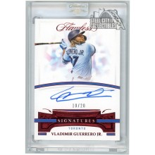 Vladimir Guerrero Jr. 2021 Panini Flawless Signatures Ruby FS-VJ 10/20
