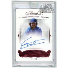 Vladimir Guerrero Jr. 2018 Panini Flawless Signatures Ruby RC 16/20 (Scuff)