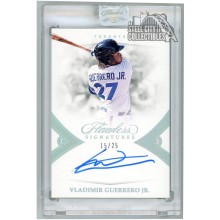 Vladimir Guerrero Jr. 2019 Panini Flawless Signatures Rookie Card #FS-VG 15/25