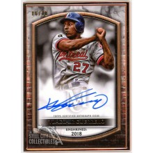 Vladimir Guerrero 2022 Topps Museum Framed Hall of Fame Autograph Card #HOFA-VG 6/10