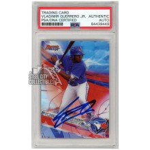 Vladimir Guerrero Jr 2017 Bowman's Best Refractor Autograph Card #TP-33 PSA/DNA