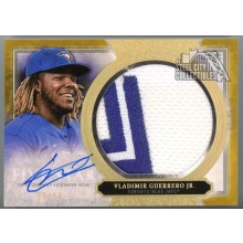 Vladimir Guerrero Jr. 2020 Topps Five Star Gold Jumbo Patch Autograph Card 05/10