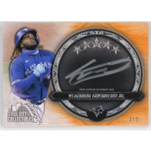 Vladimir Guerrero Jr. 2021 Topps Five Star Silver Signatures Orange Auto Card 3/5