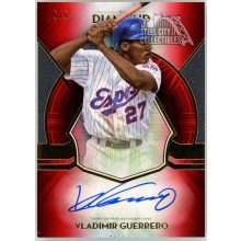 Vladimir Guerrero 2021 Topps Diamond Icons Red Autograph Card #AC-VG 5/5