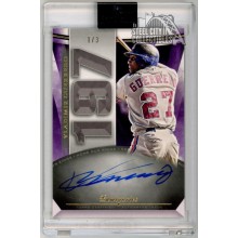 Vladimir Guerrero 2021 Topps Luminaries Home Run Kings Purple Autograph Card 1/3
