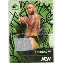Austin Gunn 2025 Upper Deck AEW SP Game Used Green Relic Card #31