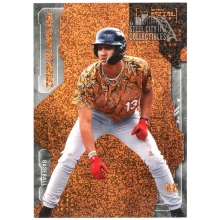 Anthony Gutierrez 2024 Skybox Metal Universe Champions Orange PMG RC Card 25/25