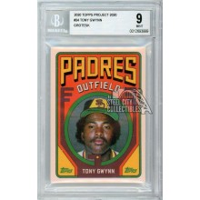 Tony Gwynn 2020 Topps Project 2020 Grotesk Card #24 BGS 9