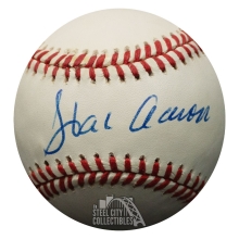 Hank Aaron Autographed ONL William White Baseball- JSA LOA YY49117