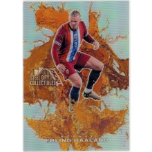 Erling Haaland 2024 Panini Black Friday Splash of Color Card #EH /50