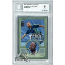 David Hall 2020 Topps Transcendent Tennis HOF Card #7 /50 BGS 9 Mint