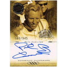 Pete Hamilton 2008 Press Pass Legends Autograph Card /945