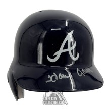 Hank Aaron Autographed Full Size Atlanta Braves Helmet- JSA LOA Z09340