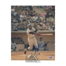 Hank Aaron Autographed Atlanta Braves 8x10 Baseball Photo - PSA/DNA (Swinging)