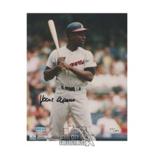 Hank Aaron Autographed Atlanta Braves 8x10 Baseball Photo /144 -UDA (Stance)