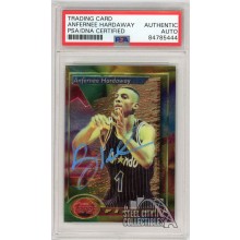 Anfernee Hardaway 1993-94 Topps Finest Autograph Rookie Card #189 PSA/DNA (Streaky Auto)