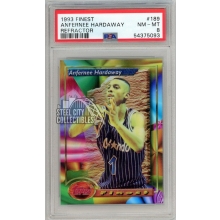 Anfernee Hardaway 1993-94 Topps Finest Refractor Rookie Card #189 PSA 8