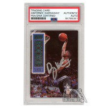 Anfernee Hardaway 1993-94 Fleer Ultra All Rookie Series Autograph RC Card #4 PSA/DNA (Silver)